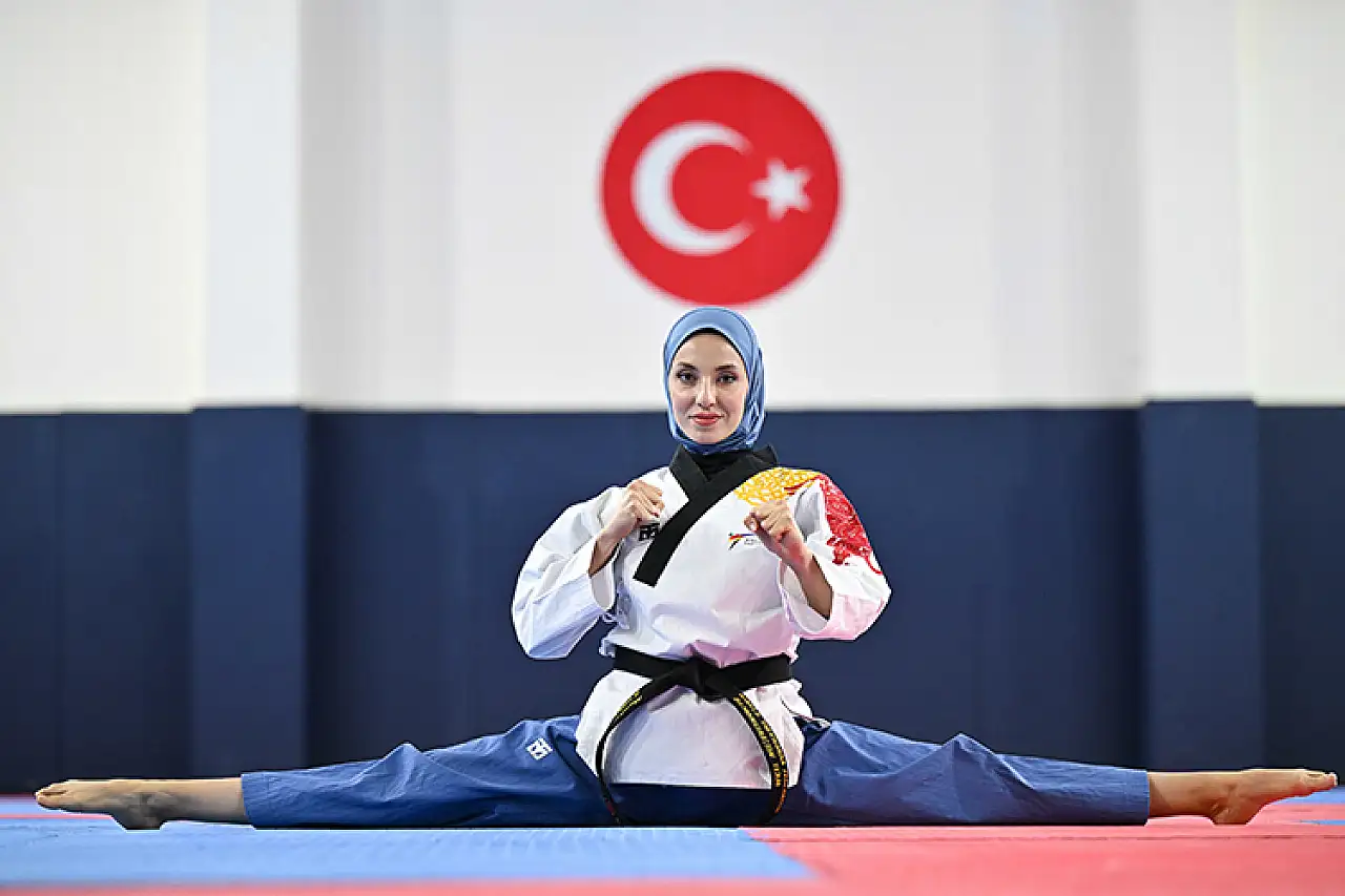 Milli tekvandocu Kübra Dağlı'nın hedefi 2026 Dünya Şampiyonluğu