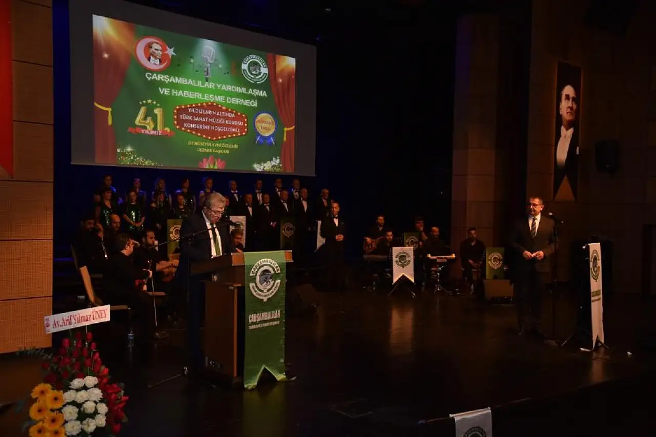 Çarşambalılar korosu'ndan sanat dolu gece