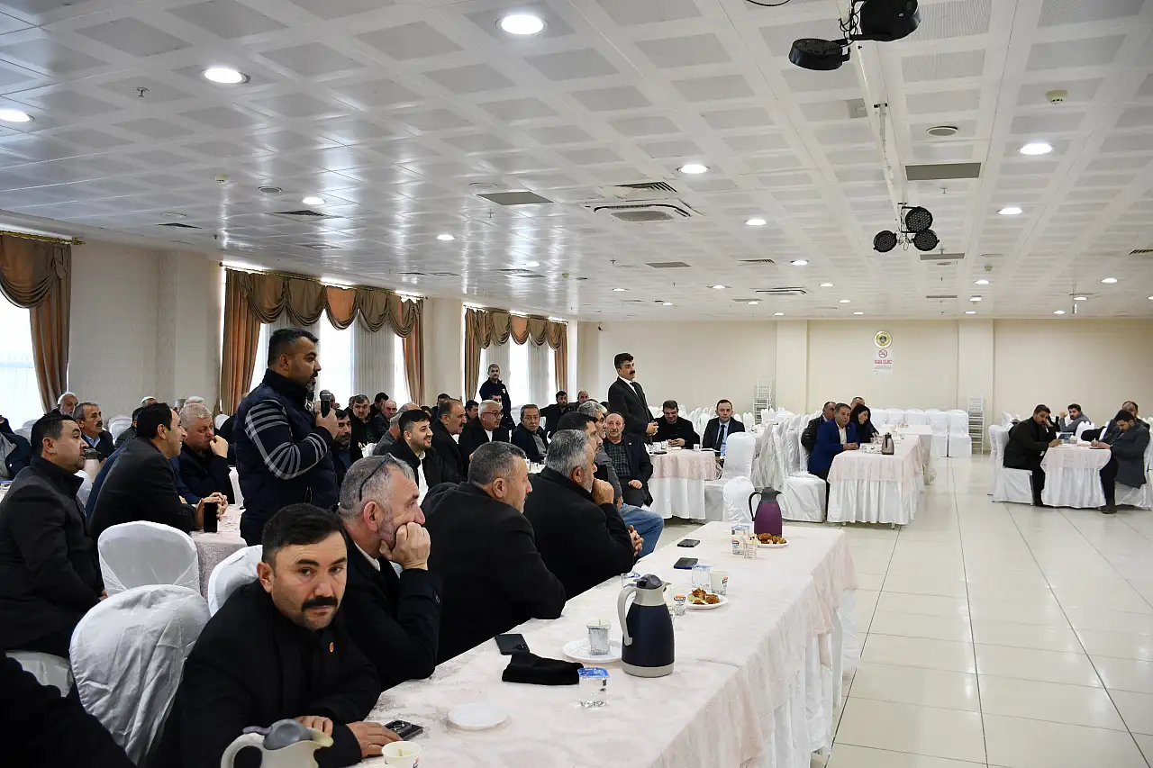 Başkan Doğan muhtarlarla buluştu