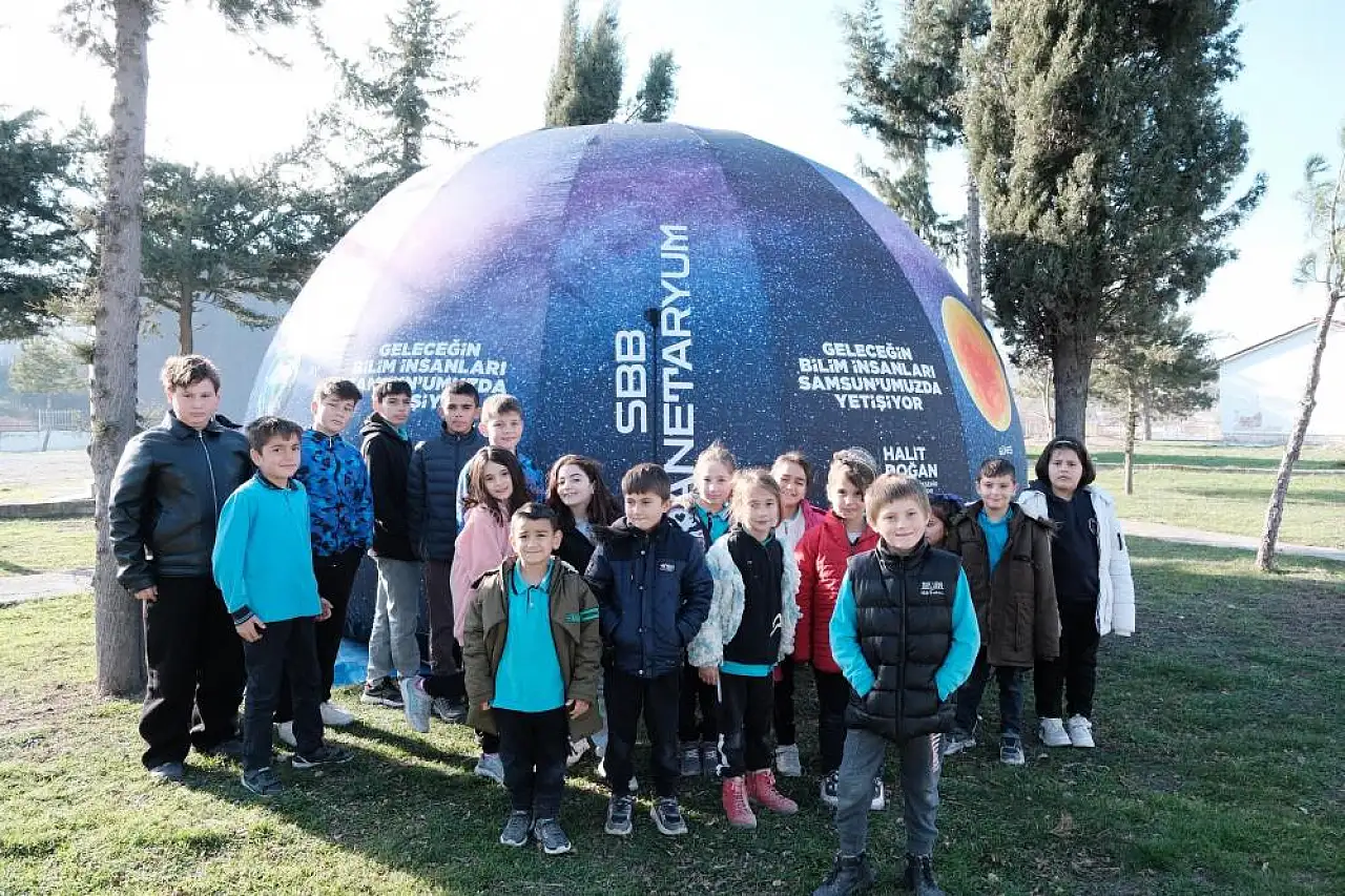 Bilim Samsun'dan Köy Okullarına Bilim Yolculuğu