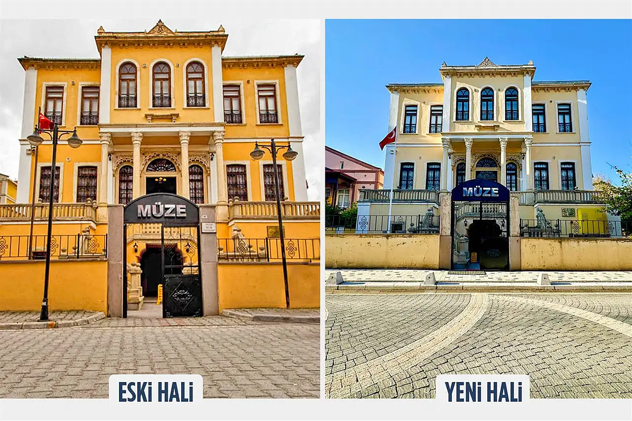 Bafra'da, müze bölgesinin çehresini yeniledi