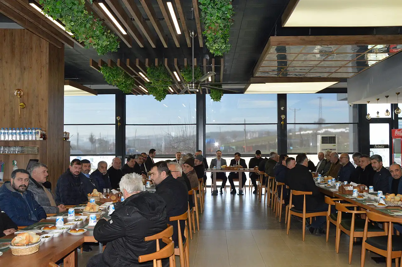 Havza OSB yönetimi muhtarlarla bir araya geldi