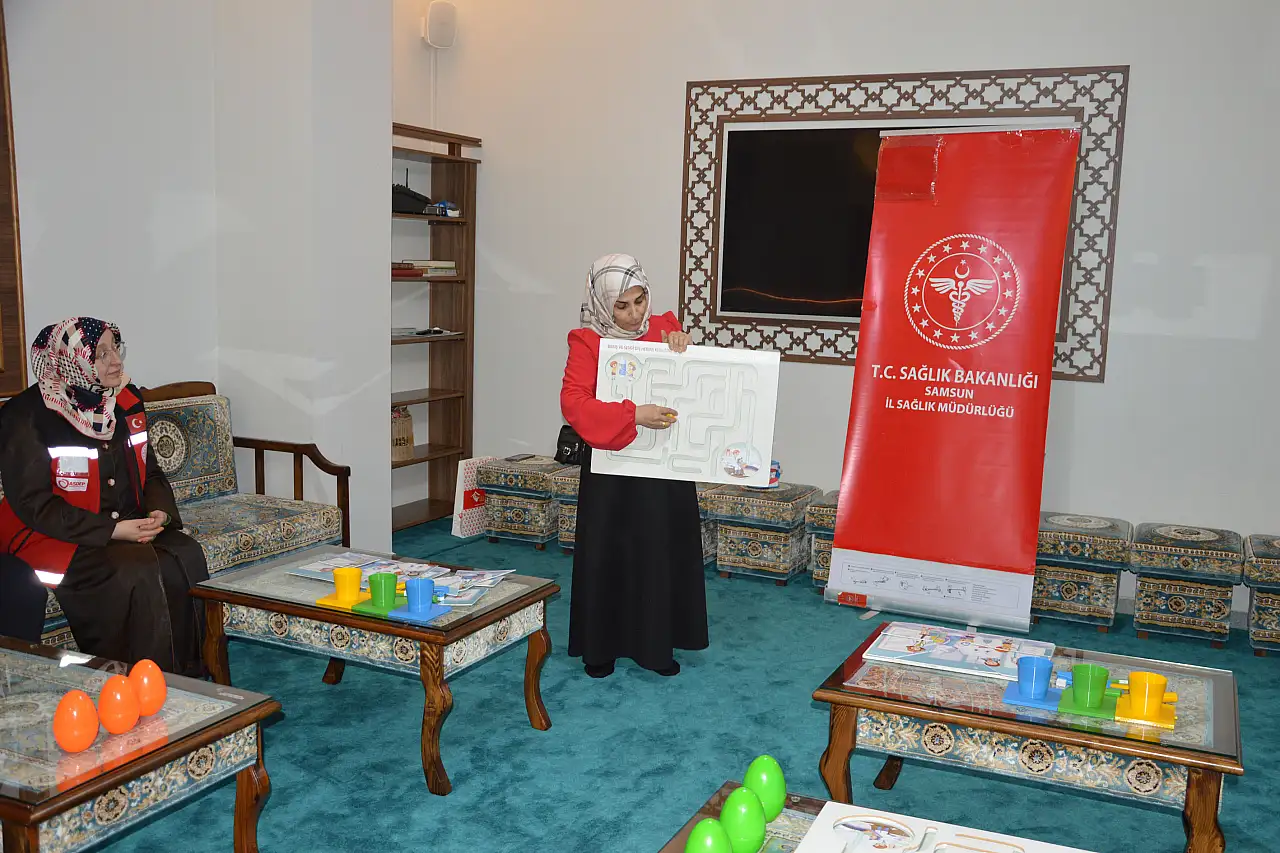 Havza'da ODES kapsamındaki çocuklara yönelik program düzenlendi