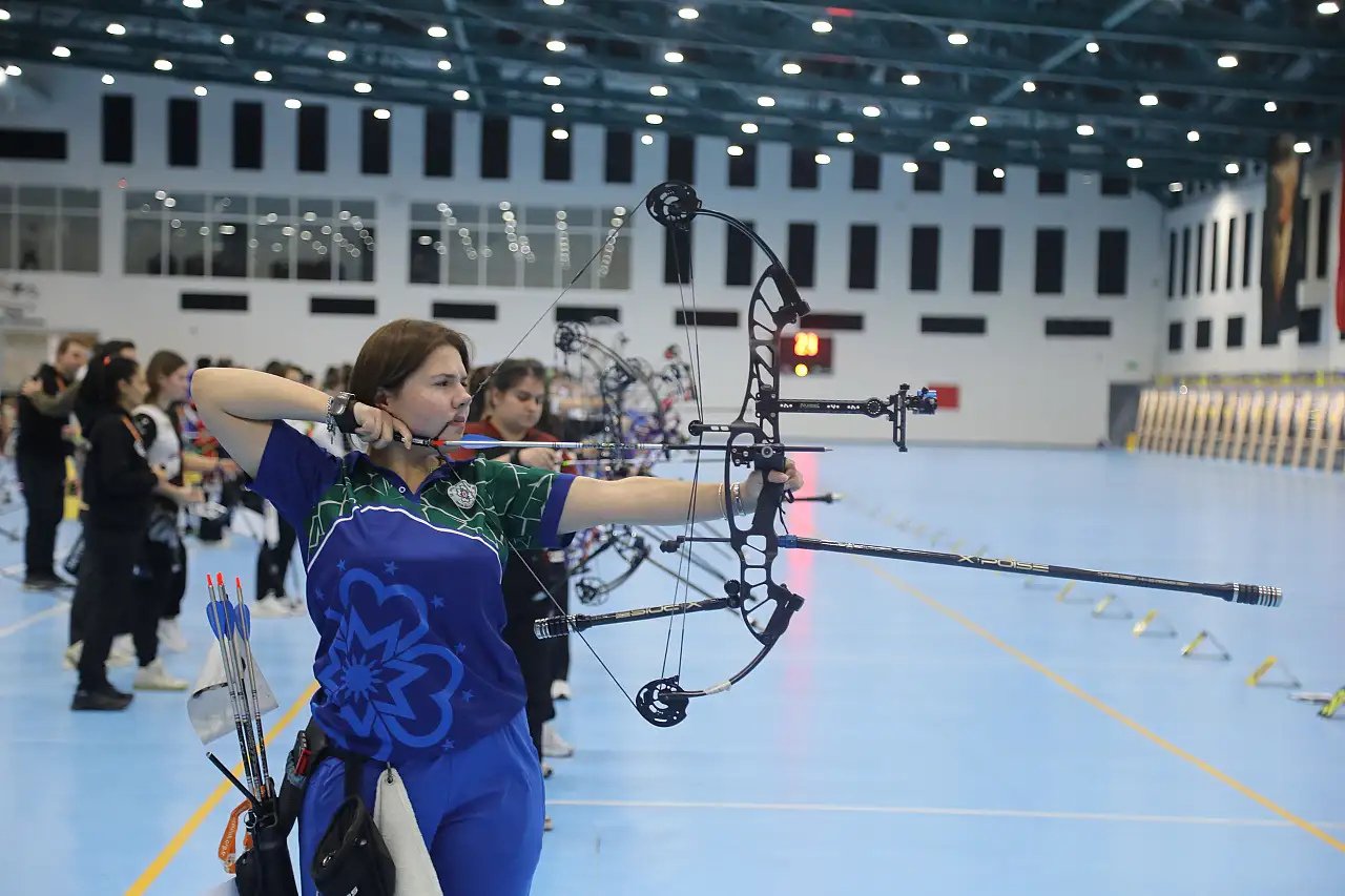 Samsun'da okçuluk salon kış kupası tamamlandı