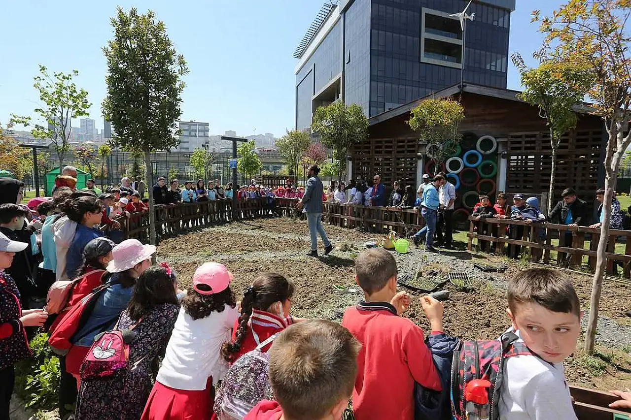 Canik sıfır atık köyü'nde çevre bilinci geleceğe taşınıyor
