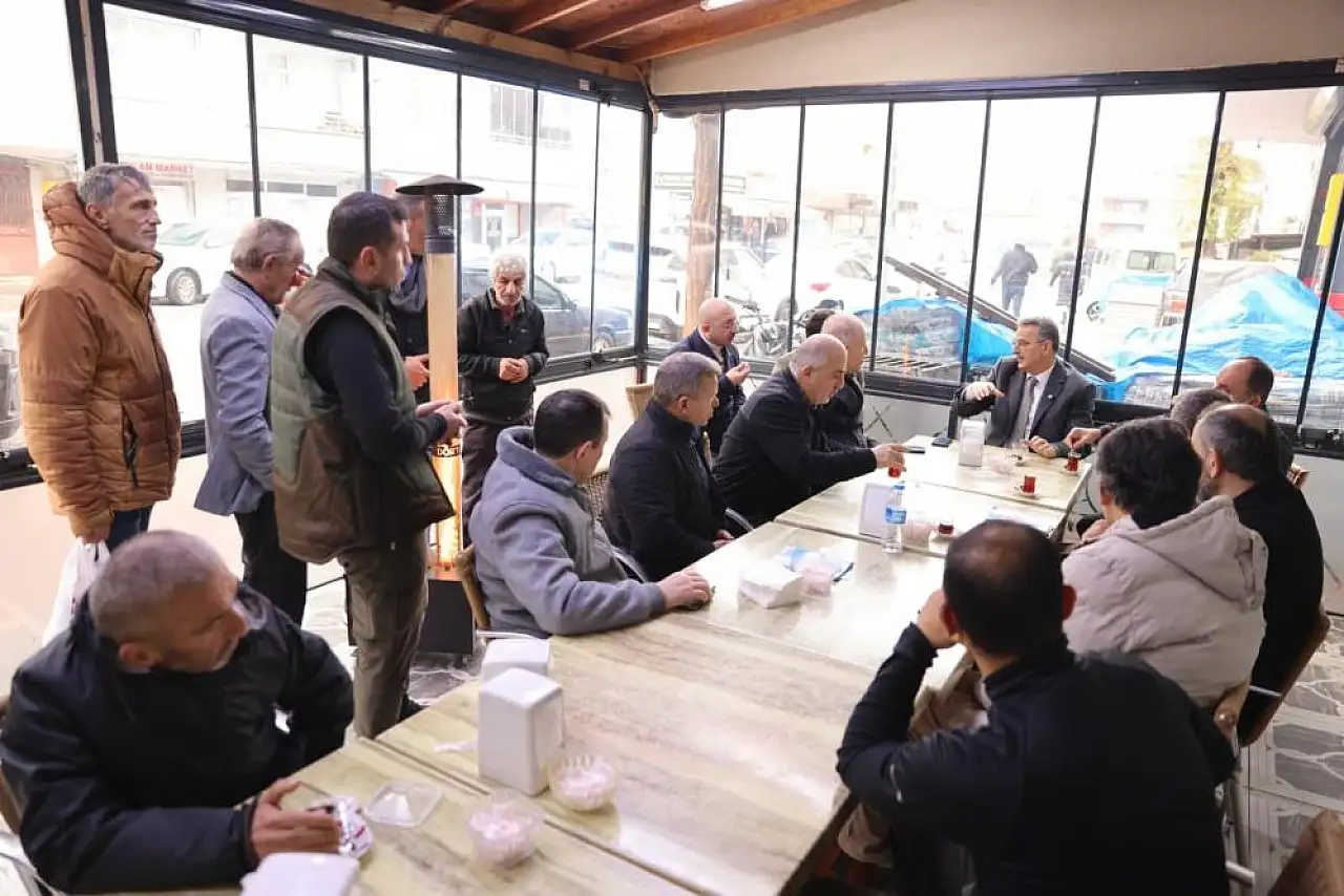 Başkan Kurnaz İlyasköy Esnafıyla Buluştu