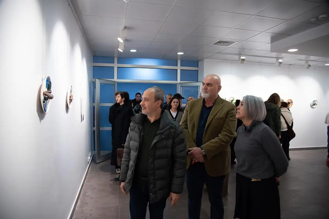 OMÜ'de 'Mavi Yolculuk' Sanatla Hayat Buldu