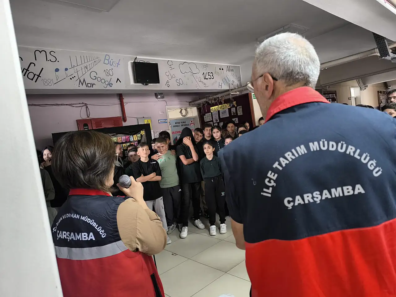 İlçe tarım personelleri sahada