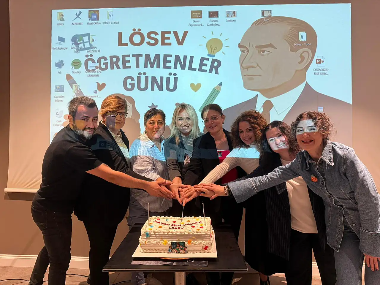 LÖSEV'den öğretmenler günü'nde anlamlı buluşma