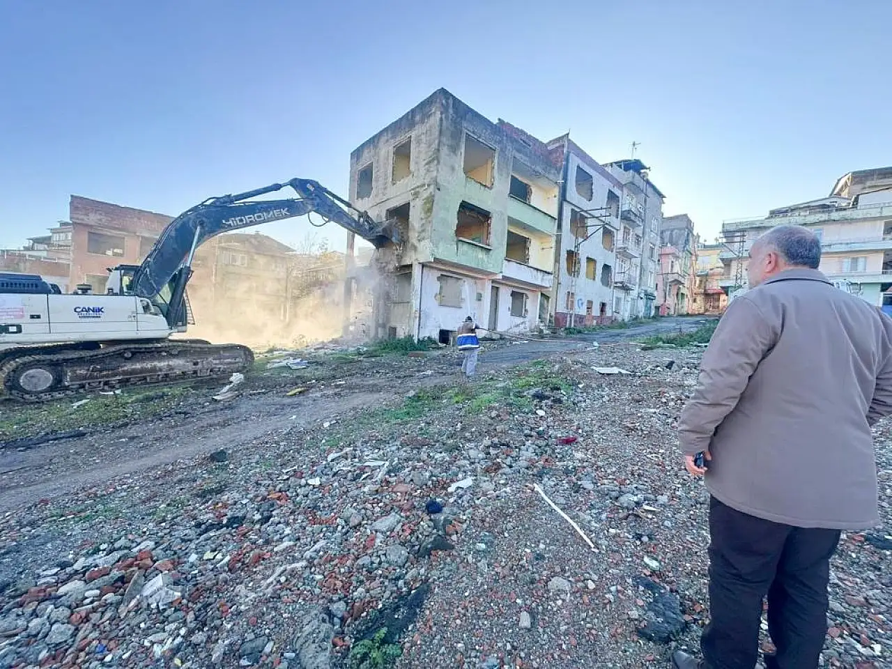 Canik'te Depreme Dayanıksız 741 Bina Yıkılıyor