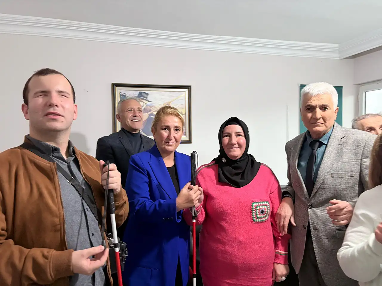 Başkan Türkel'den anlamlı jest