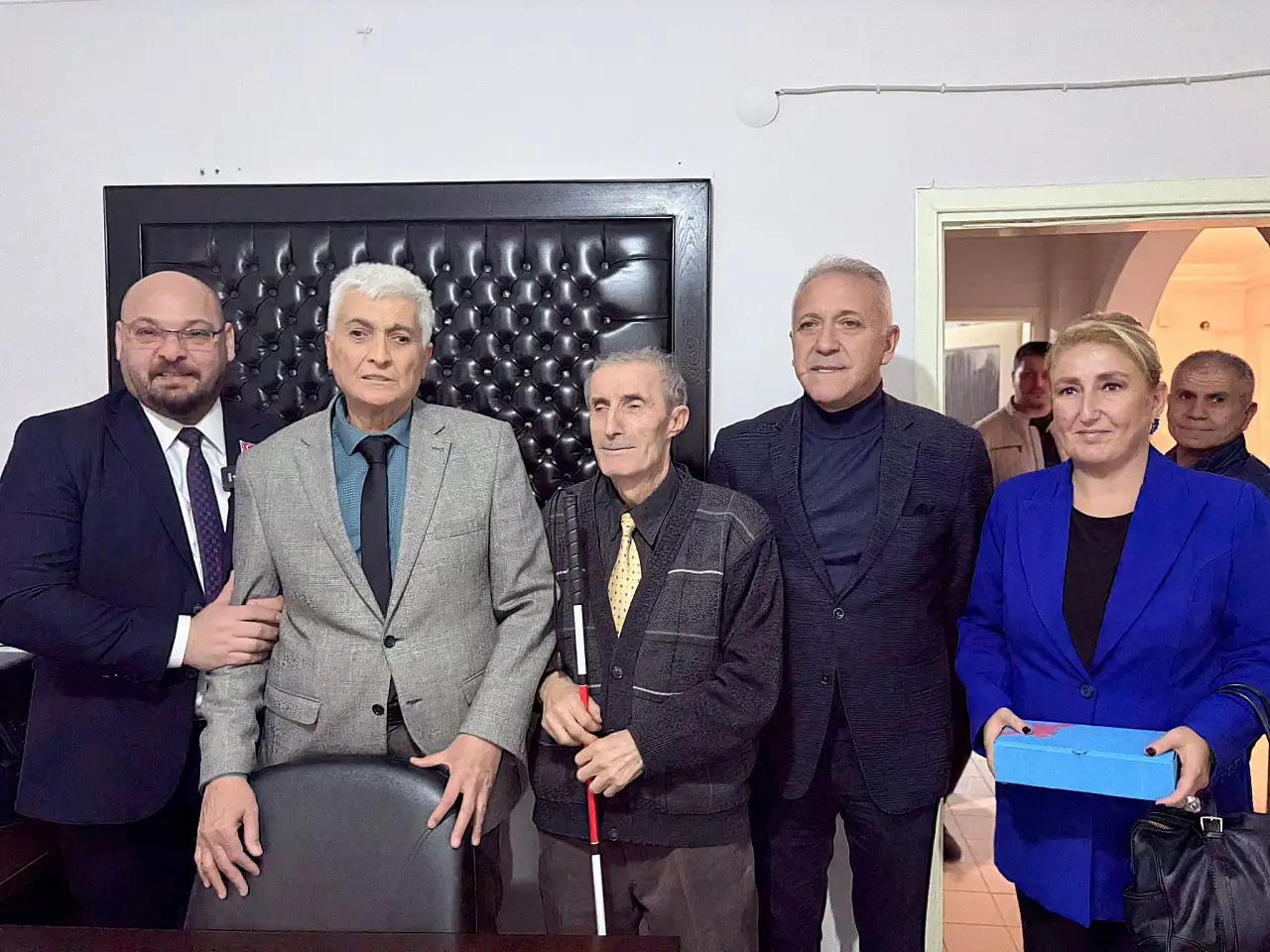 Başkan Türkel'den anlamlı jest