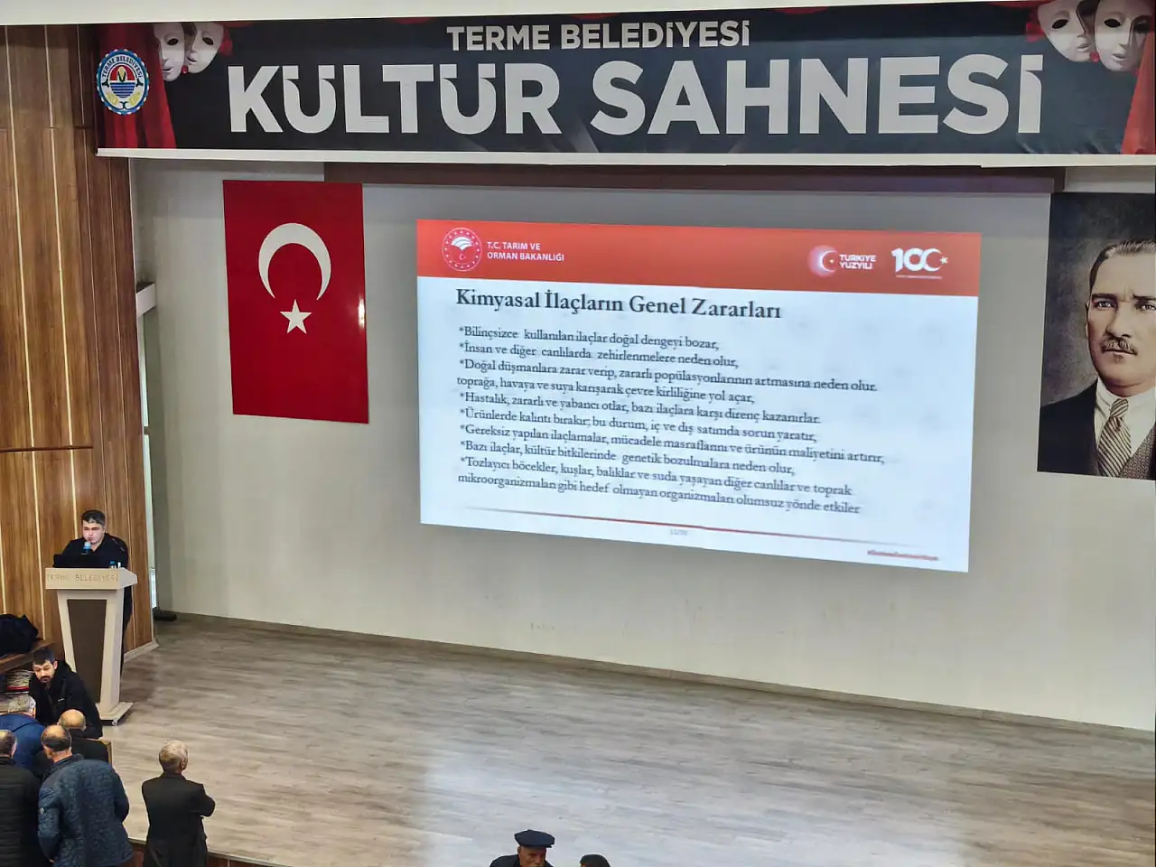 Samsun'da bitki koruma ürünlerinde yeni dönem: B-Reçete eğitimi verildi