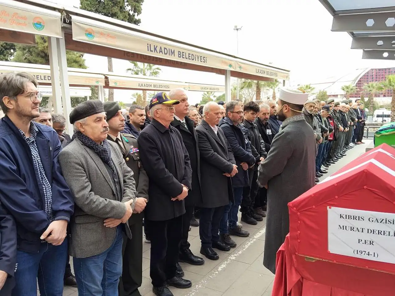 Kıbrıs Gazisi son yolculuğuna uğurlandı