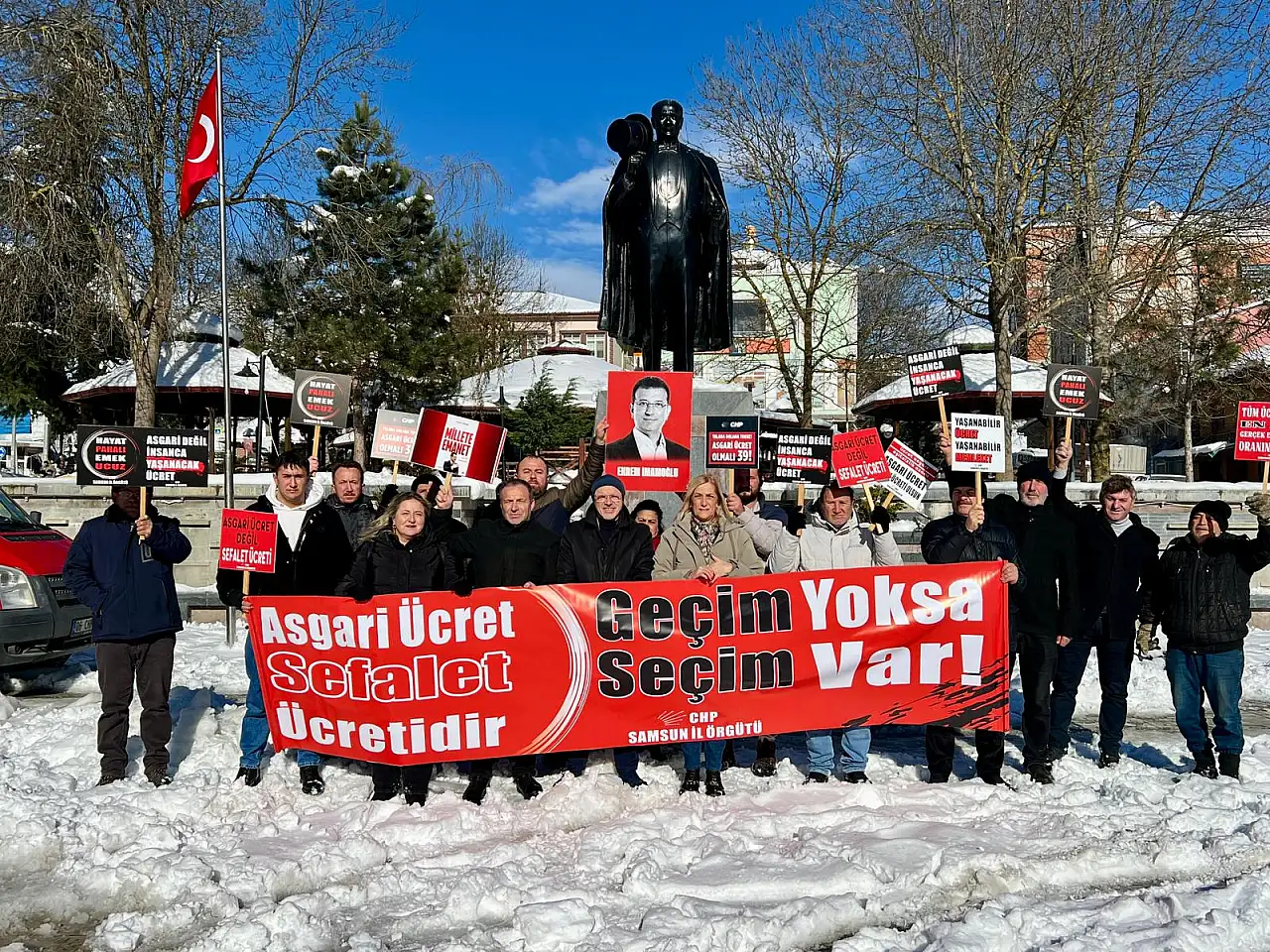 CHP Samsun İl Başkanı Özdağ: 'Geçim yoksa, seçim vardır'