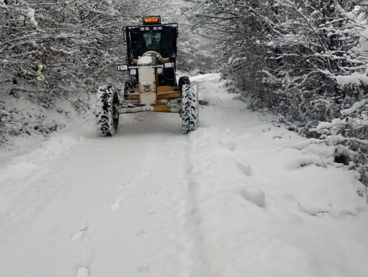 İlkadım'da Karla Mücadele Seferberliği