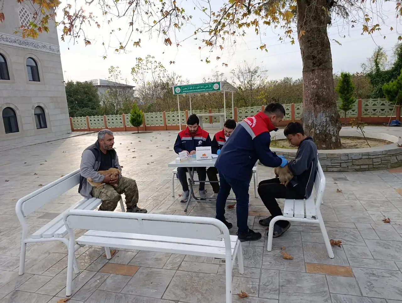 Çarşamba'da 'Kuduz' ve 'Kimliklendirme' çalışması