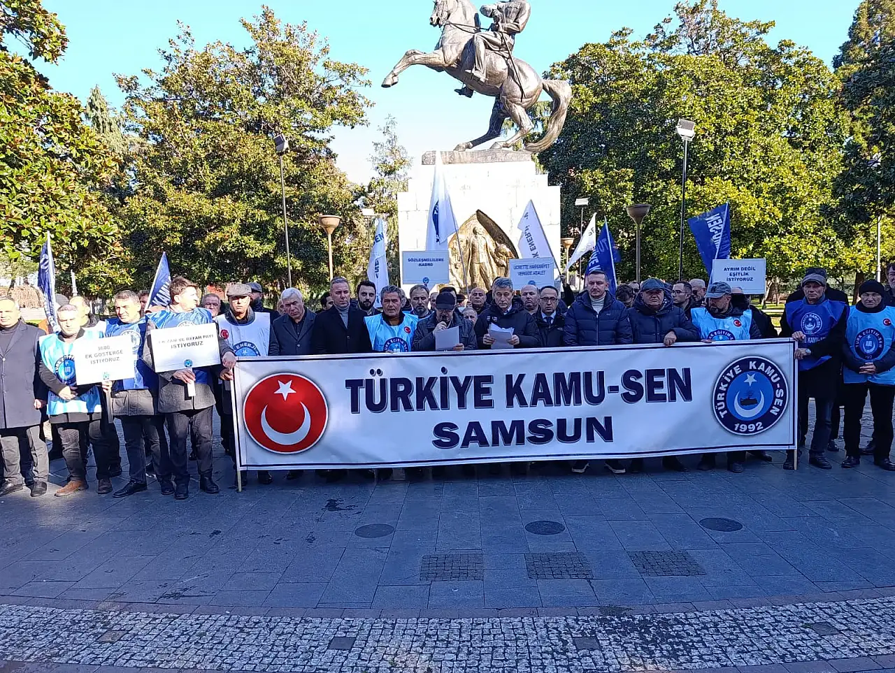 Türkiye Kamu-Sen'den Samsun'da Enflasyon Tepkisi