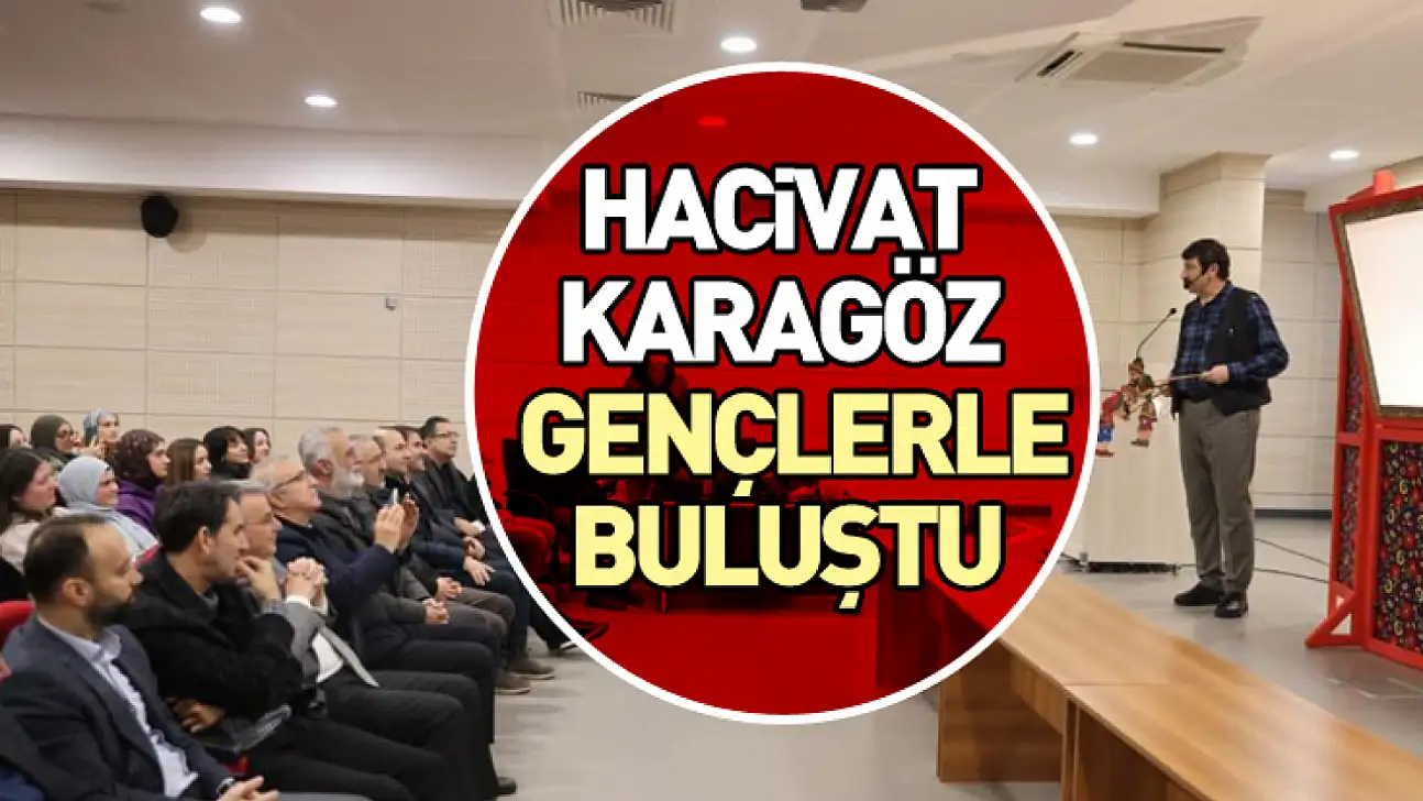 Hacivat ile Karagöz Samsun'da Gençlerle Buluştu
