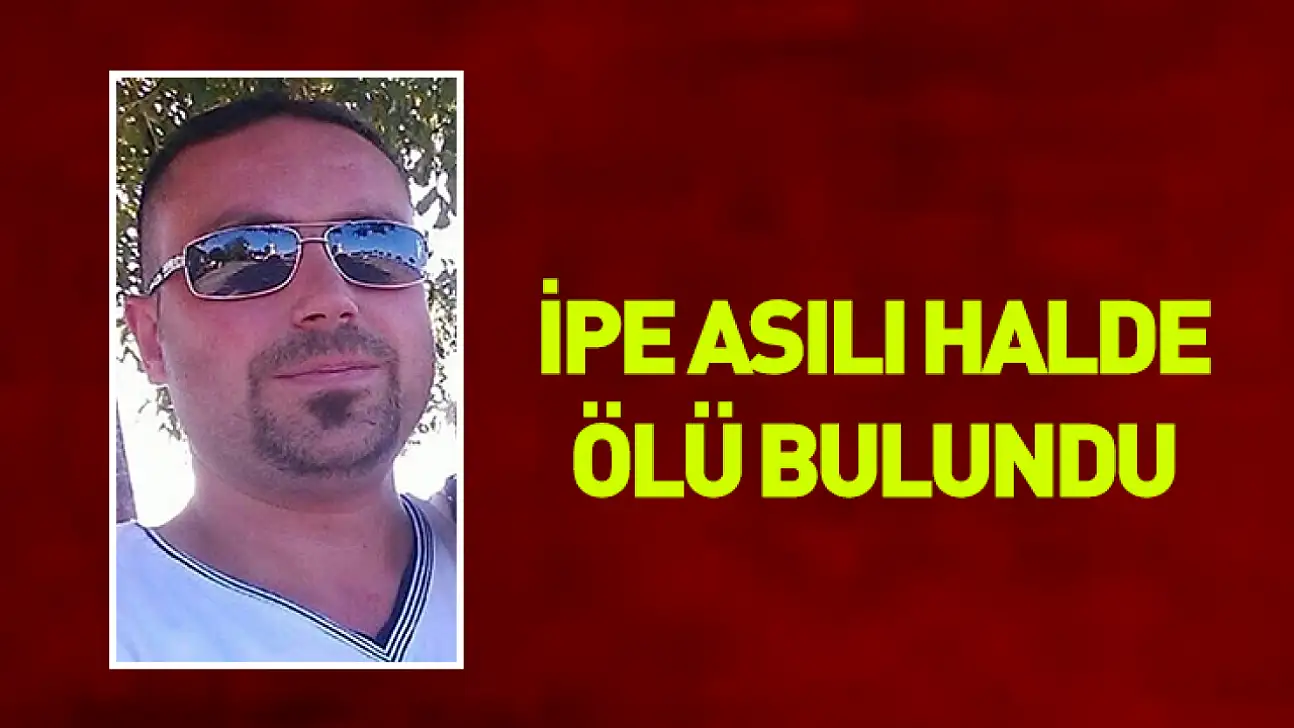 İpe asılı halde ölü bulundu