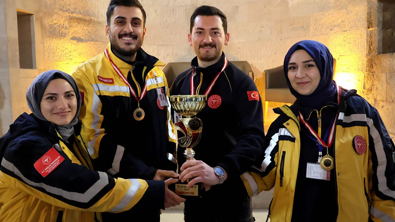 Kayseri'de Ambulans Rallisi Kupa Töreniyle Sona Erdi