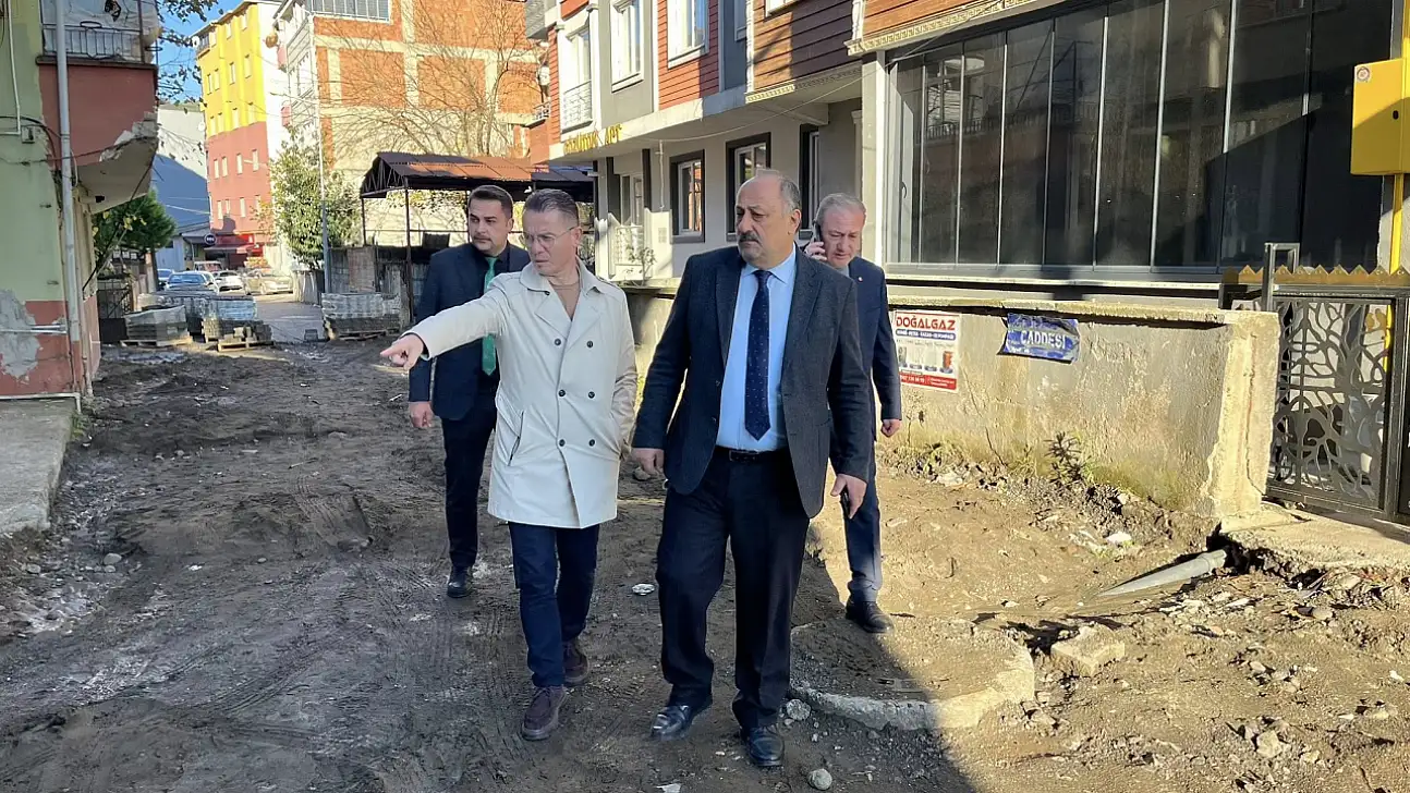 Salıpazarı'nda Üst Yapı Çalışmaları Başladı