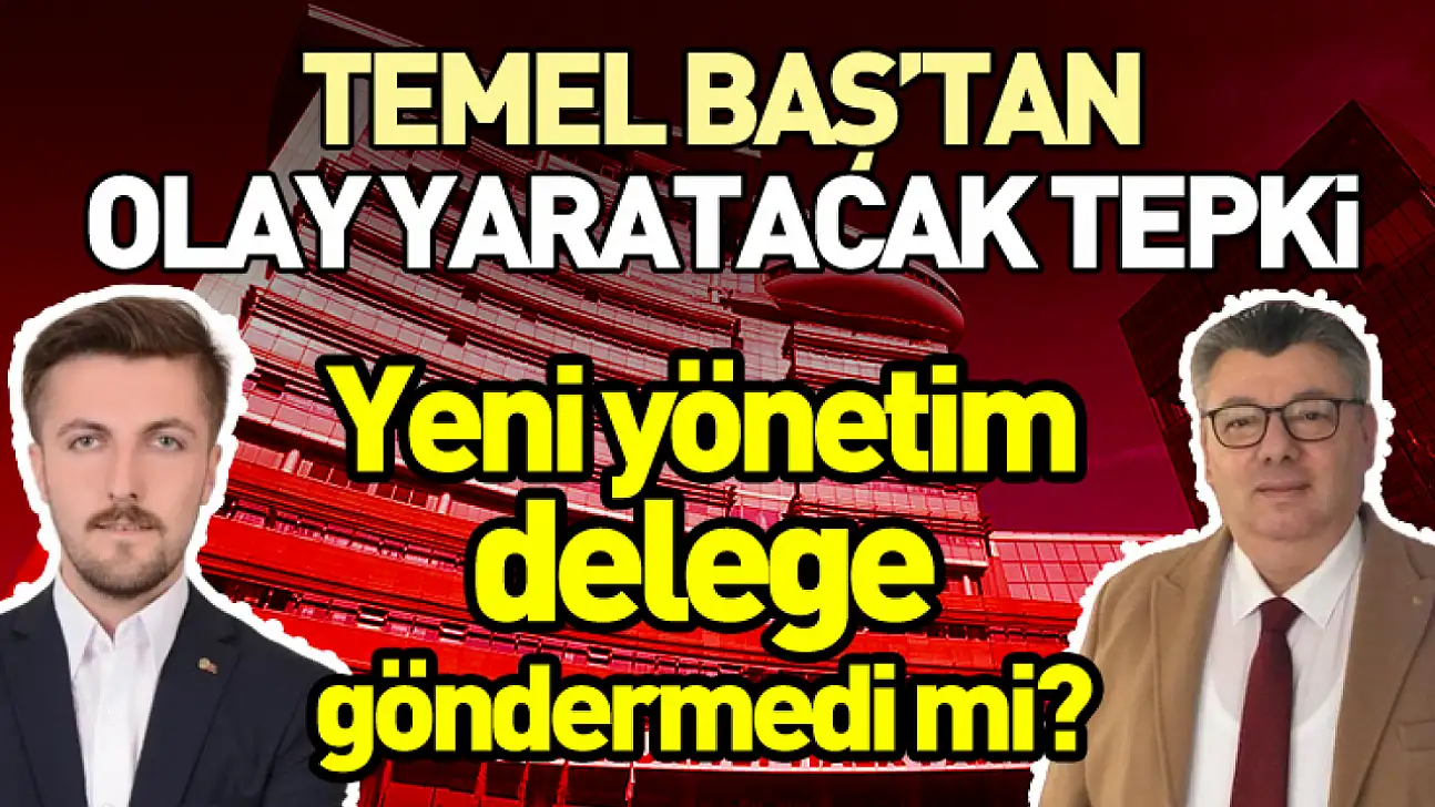 Temel Baş'tan Olay Yaratacak Tepki