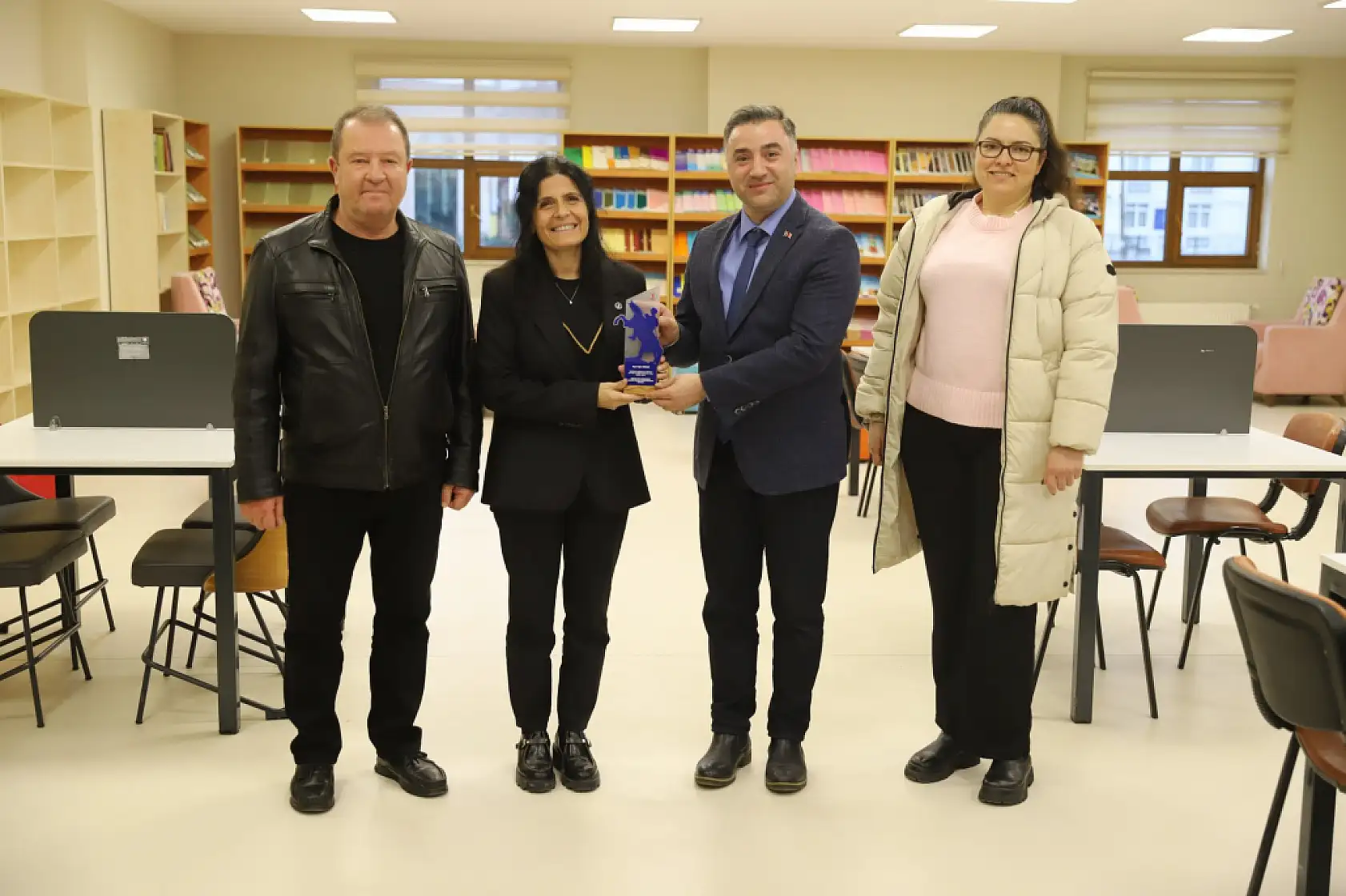 OMÜ Çarşamba İTBF'de bilgisayar laboratuvarı ve kütüphane hizmete açıldı