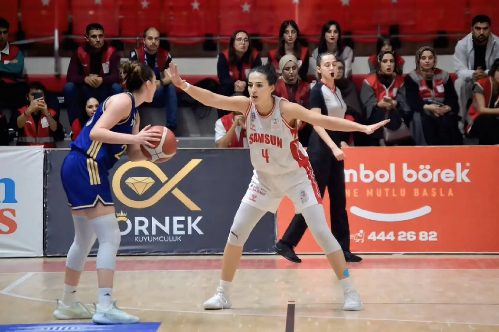 Zorlu Koleji Samsun Basketbol Kulübü galibiyet serisini 5 maça çıkardı