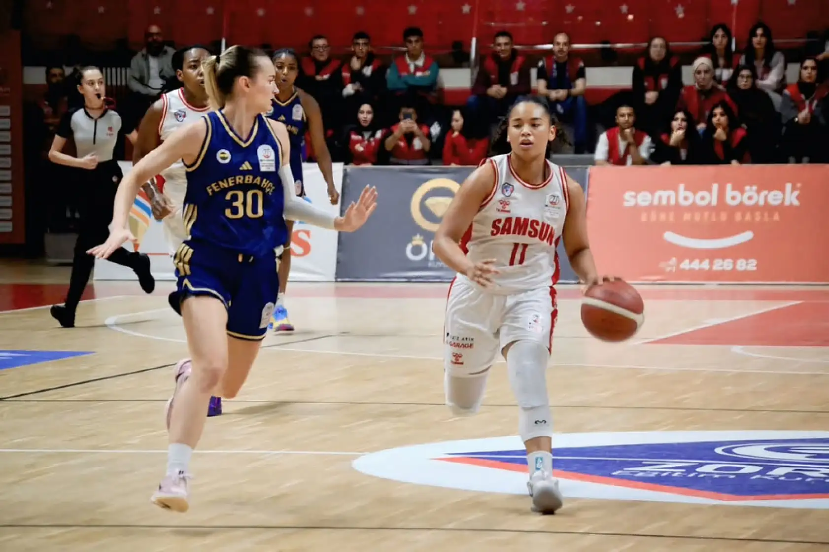 Zorlu Koleji Samsun Basketbol Kulübü galibiyet serisini 5 maça çıkardı