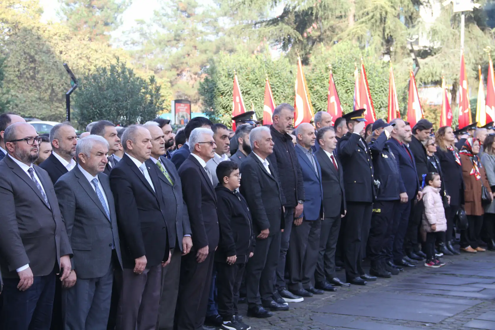 Çarşamba, Atatürk'ü Saygıyla Andı