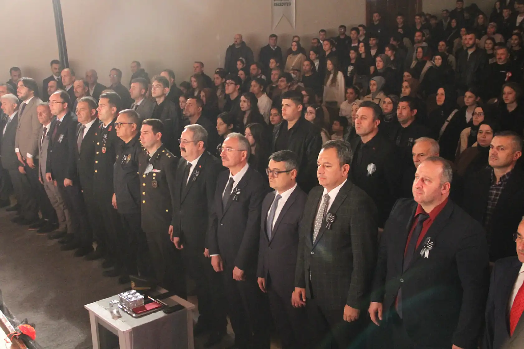 Çarşamba, Atatürk'ü Saygıyla Andı