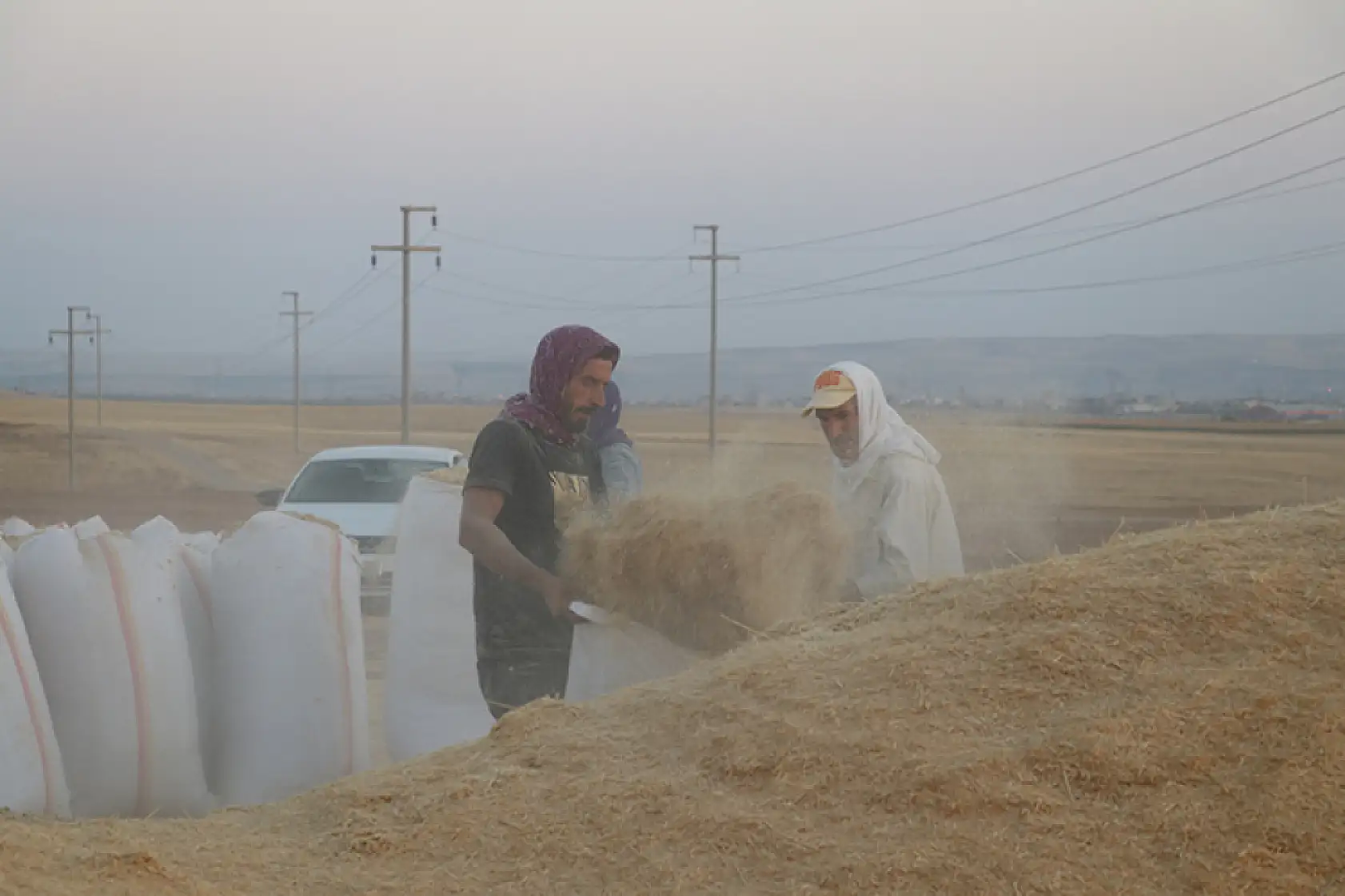 Saman işçilerinin ekmek mücadelesi