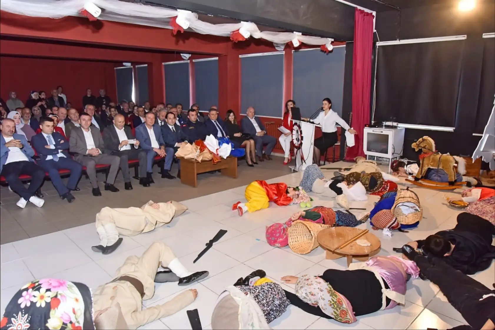 Tekkeköy'de Cumhuriyet coşkusu  kutlandı