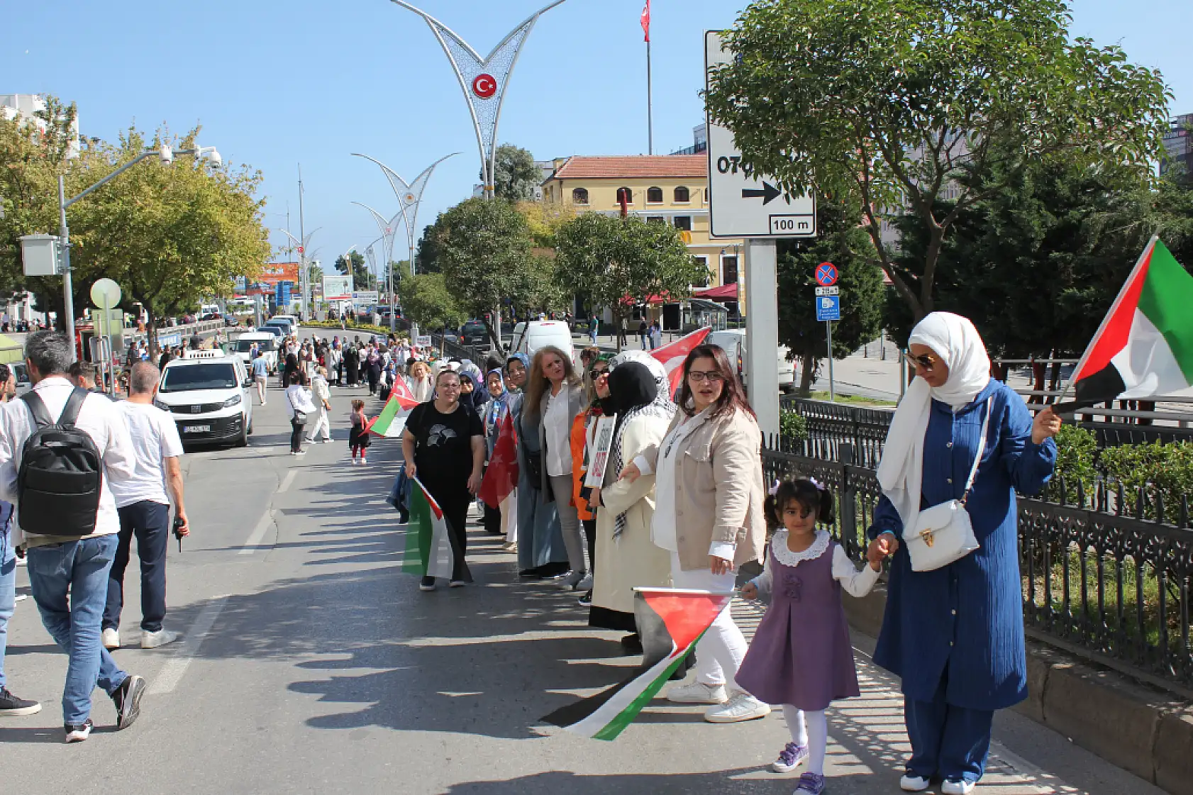 Gazze'nin Sesi Samsun'dan Yükseldi