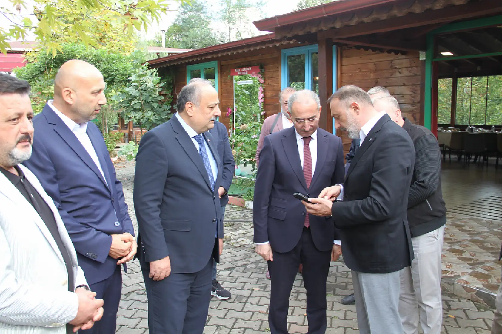 Başkanlar Salıpazarı'nda buluştu