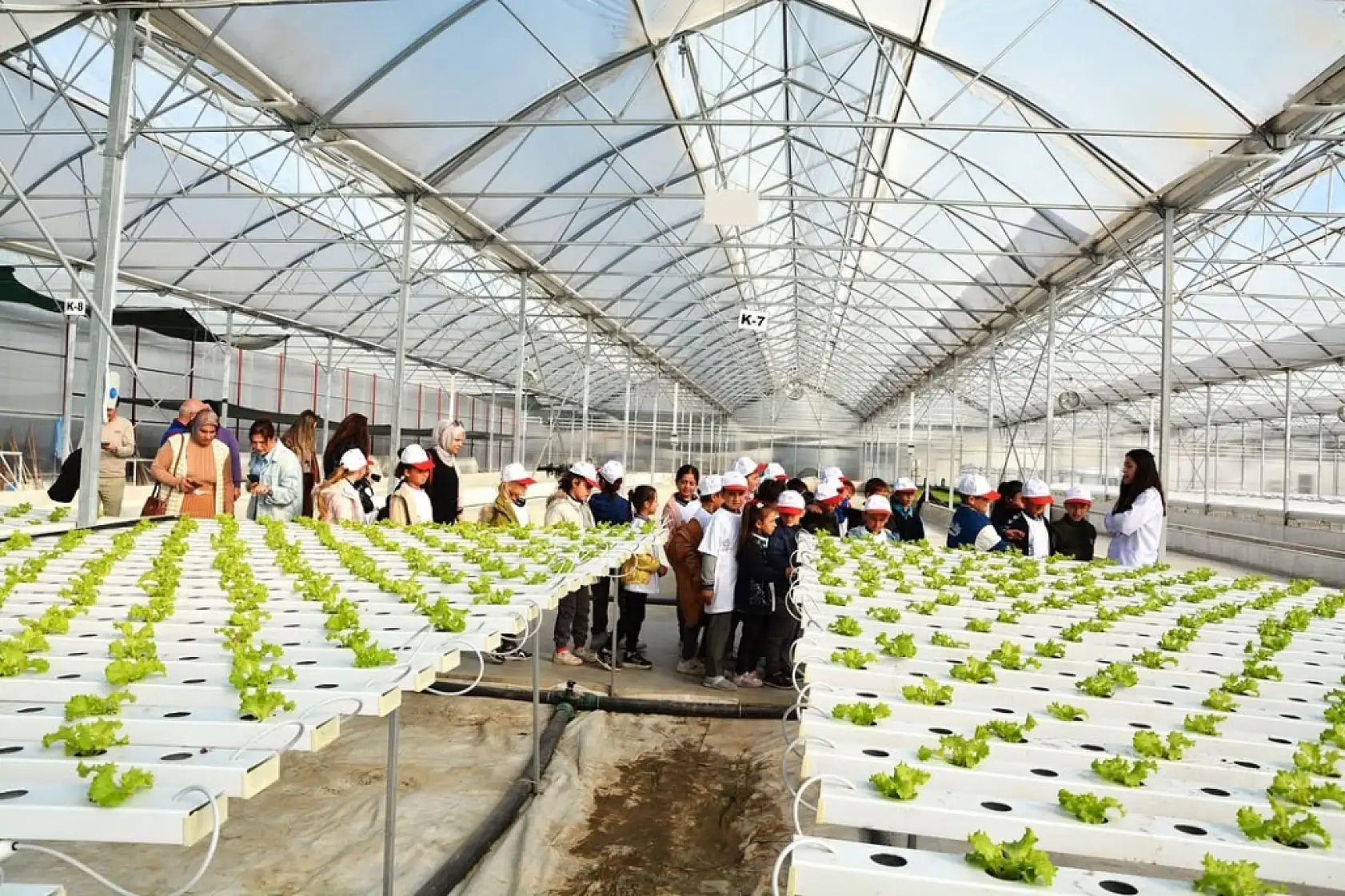 Geleceğin liderleri tarımla buluştu