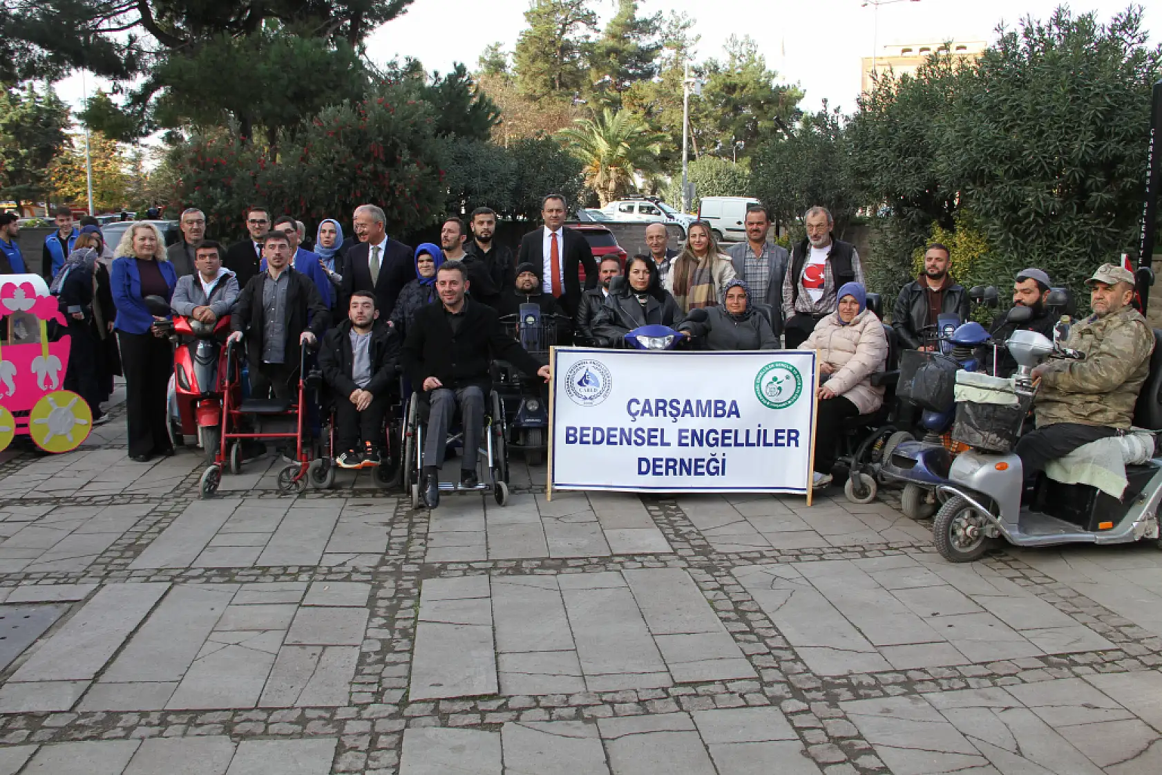 Çarşamba'da Engelliler Günü kutlandı