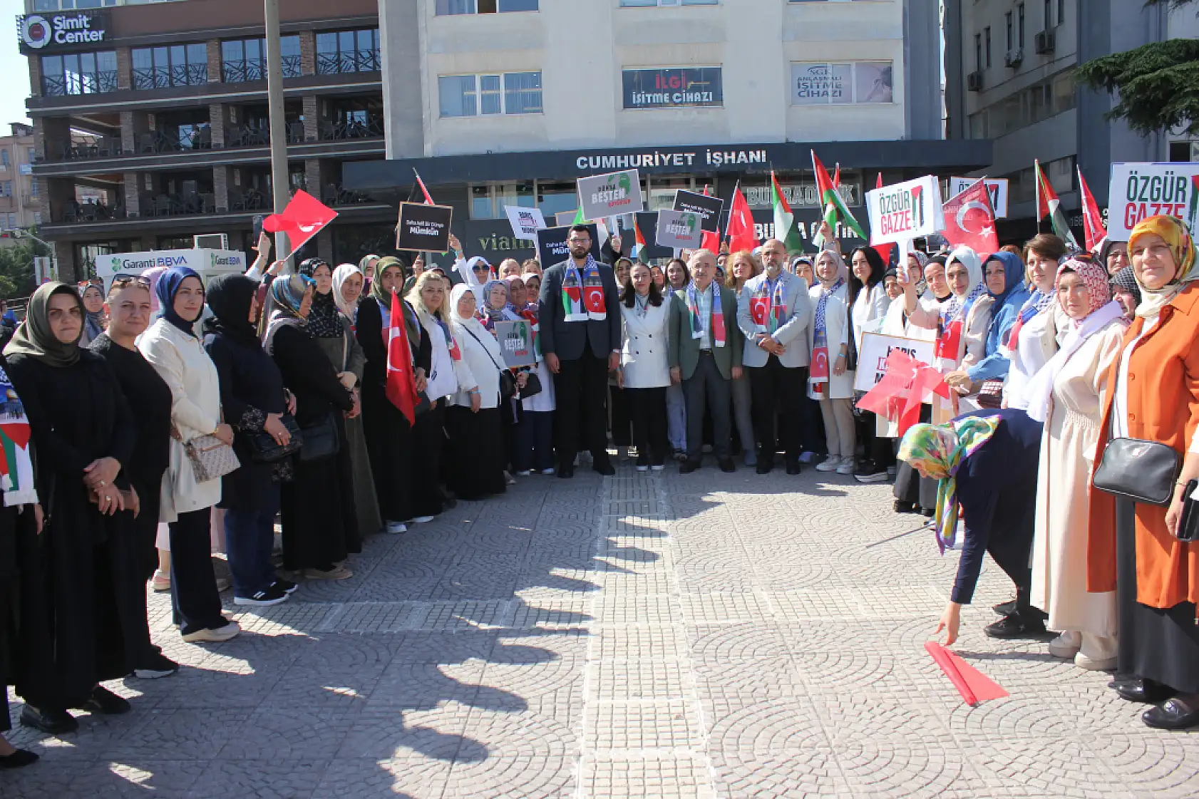 Gazze'nin Sesi Samsun'dan Yükseldi