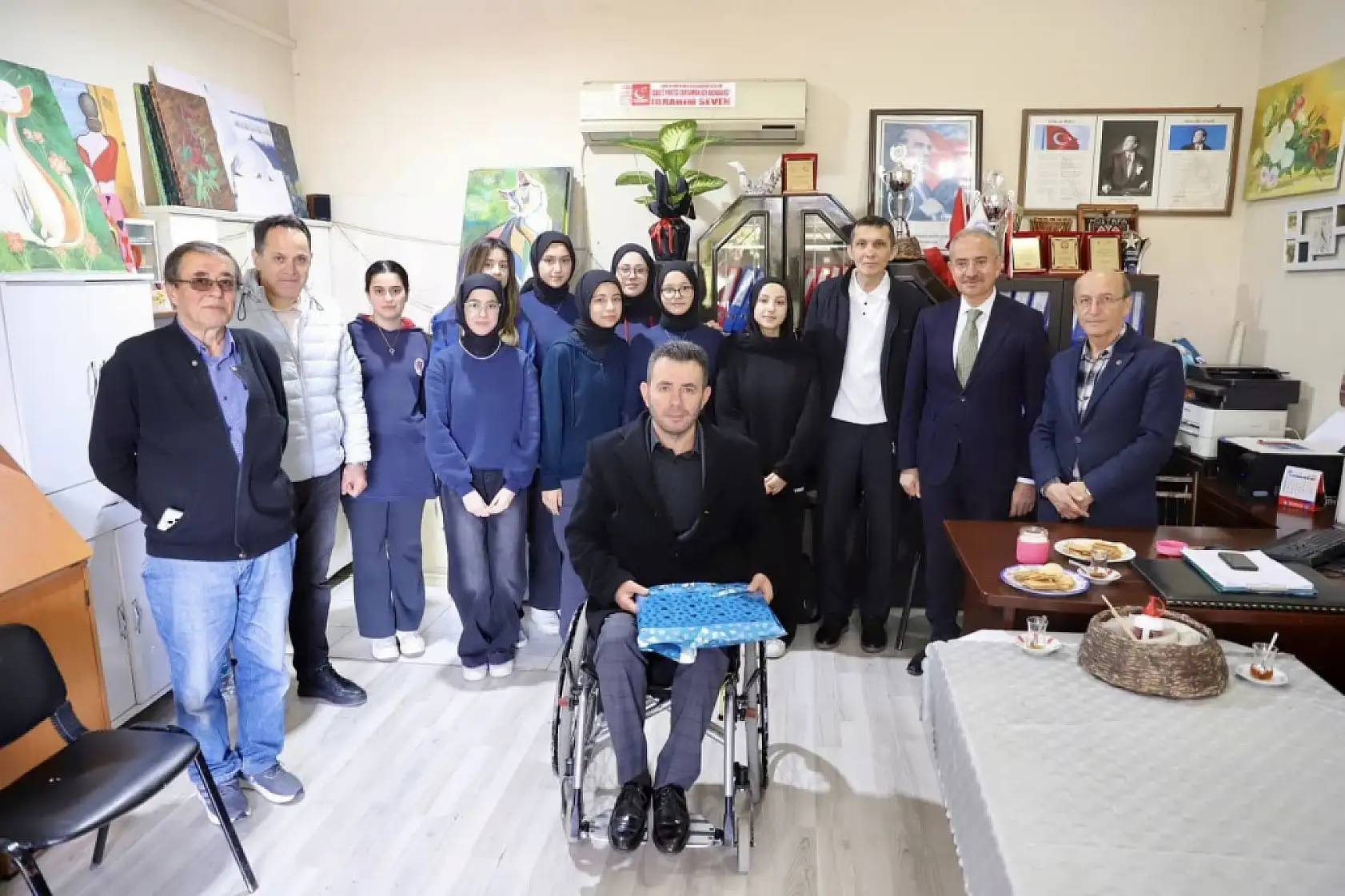 Çarşamba'da 3 Aralık Dünya Engelliler günü ziyareti