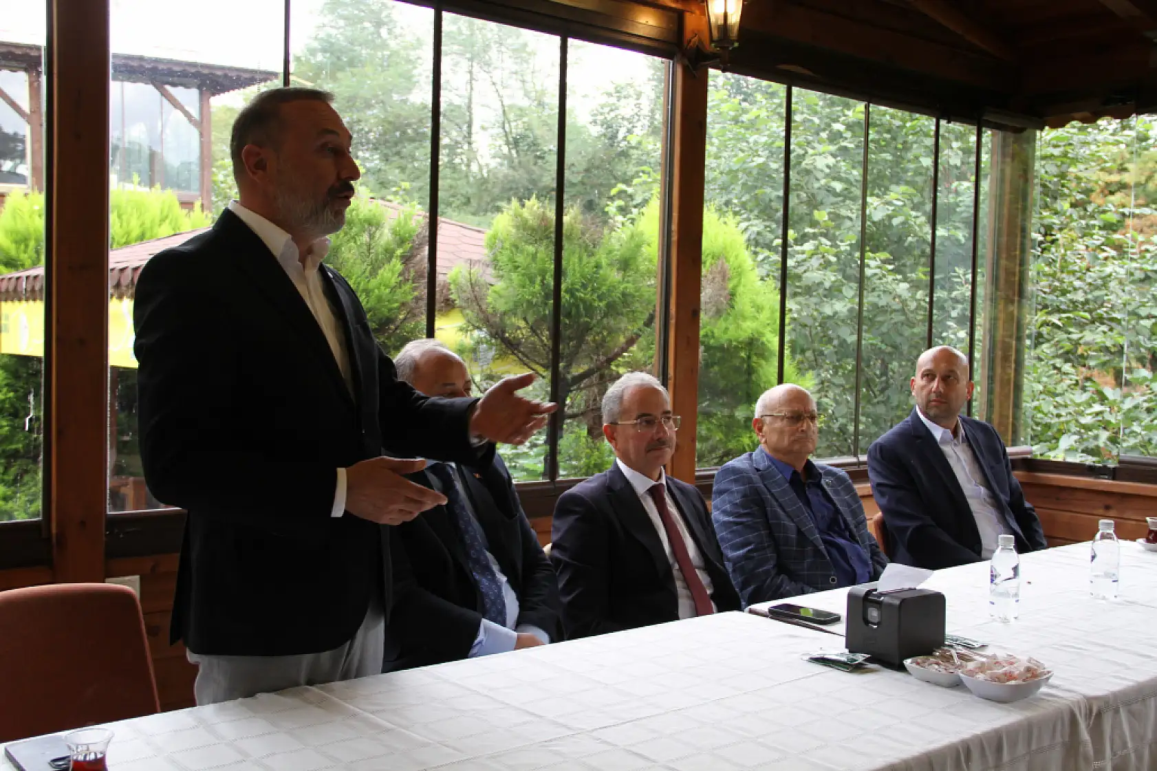 Başkanlar Salıpazarı'nda buluştu