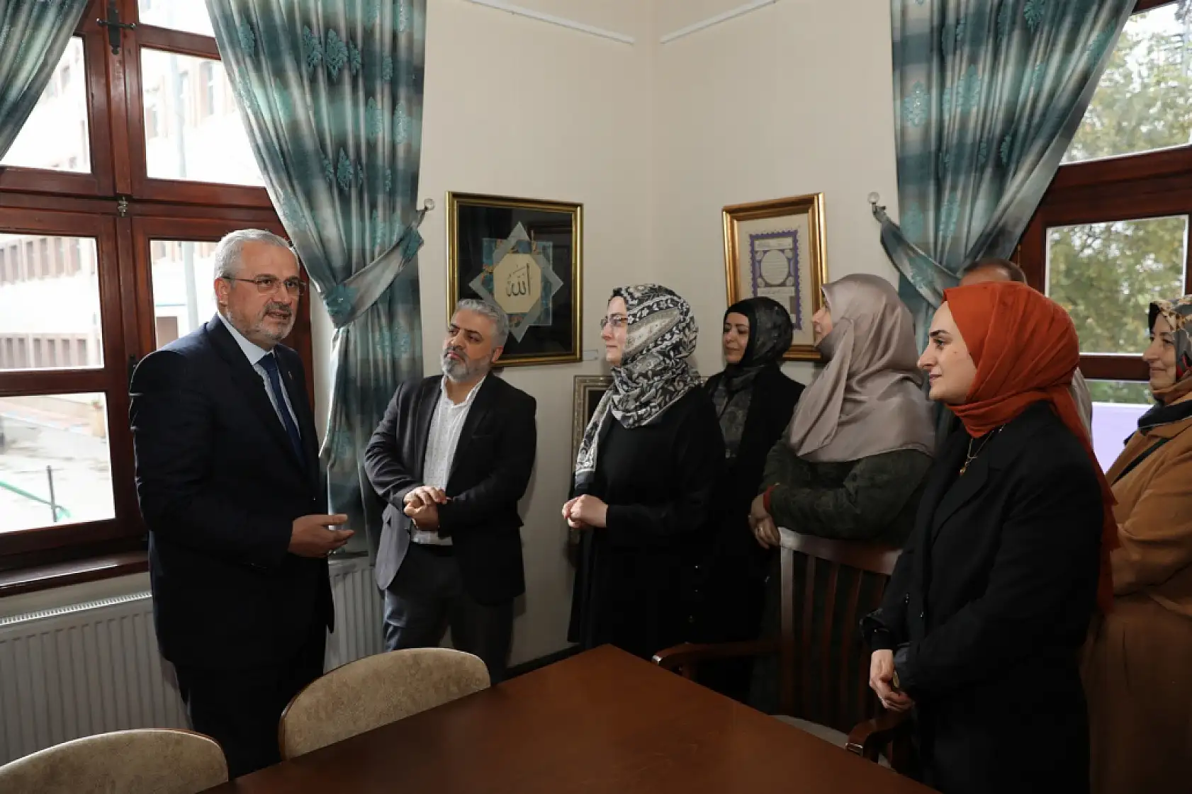 Bafra'da 500'ü Aşkın Kursiyerin Eseri Sanatseverlerle Buluştu