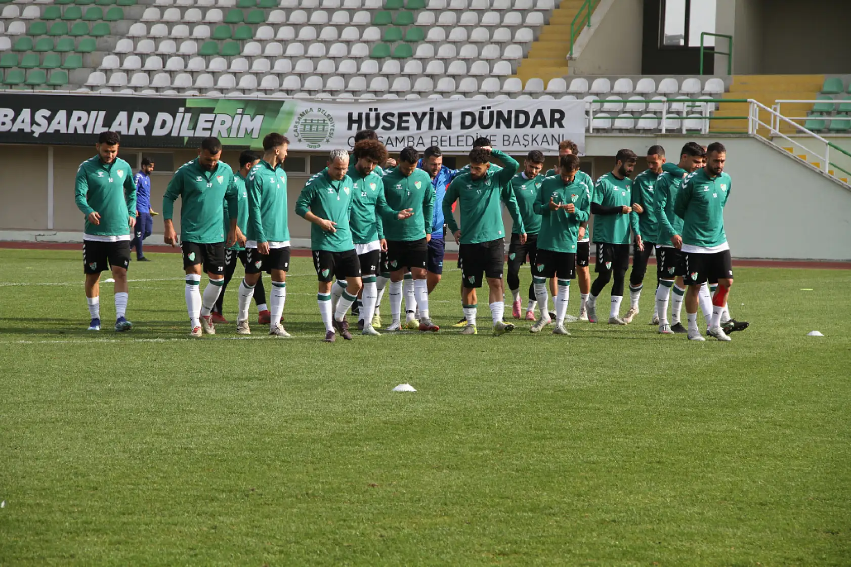 Çarşambaspor, Bafra deplasmanına hazırlanıyor