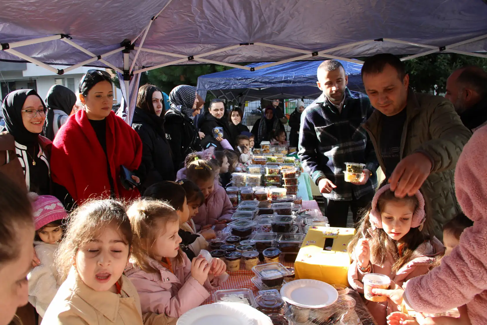 Nene Hatun Anaokulu'ndan Gazze'ye yardım kermesi