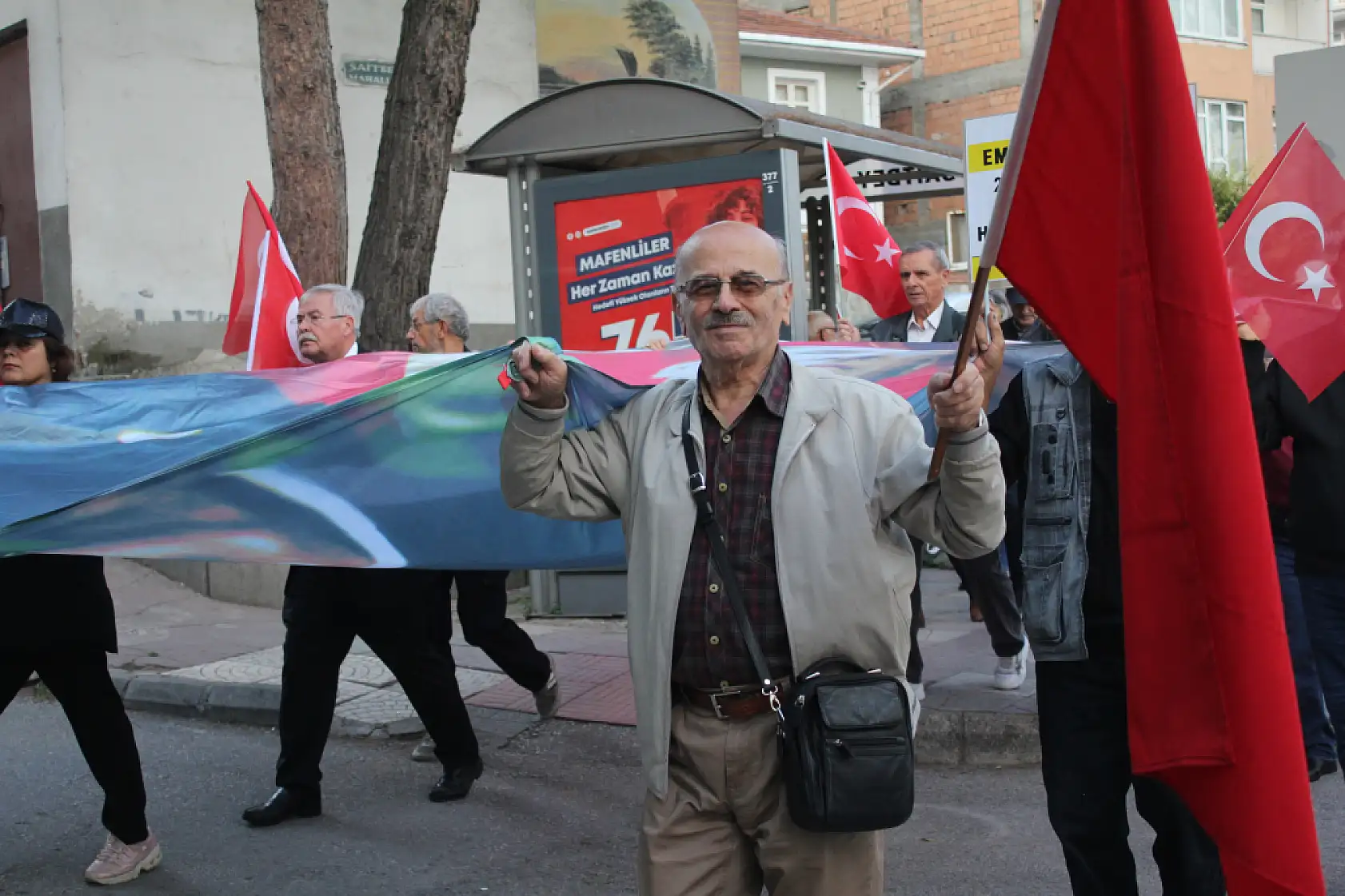 Emekli Astsubaylardan Samsun'da Hak Yürüyüşü 'Yaşarken de Değer Görmek İstiyoruz'