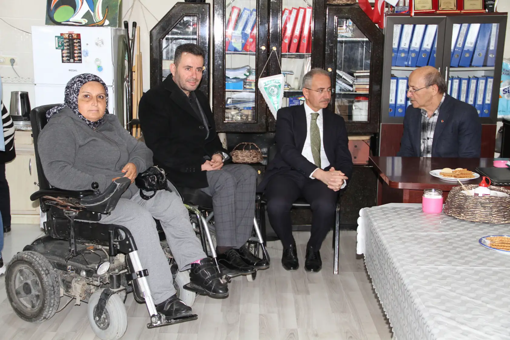 Çarşamba'da 3 Aralık Dünya Engelliler günü ziyareti