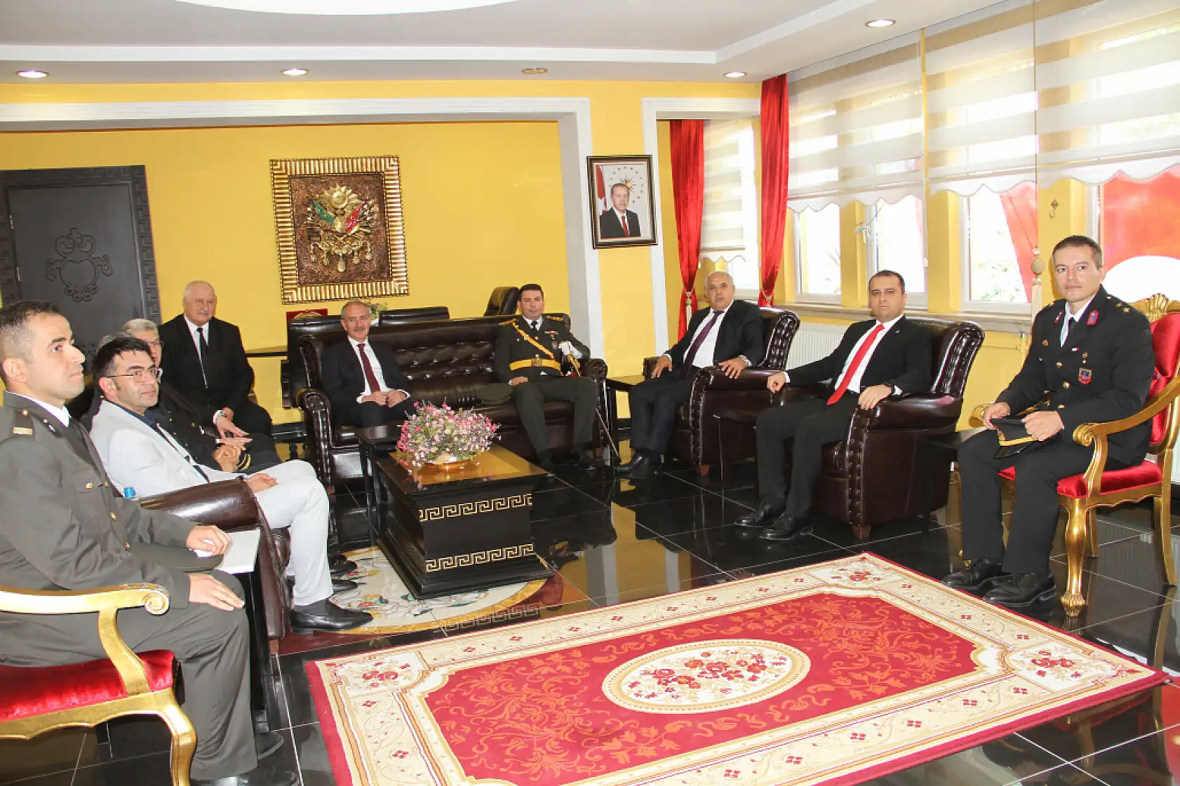 Çarşamba'da, Zafer Bayramı'nın 103. Yıl dönümü kutlandı