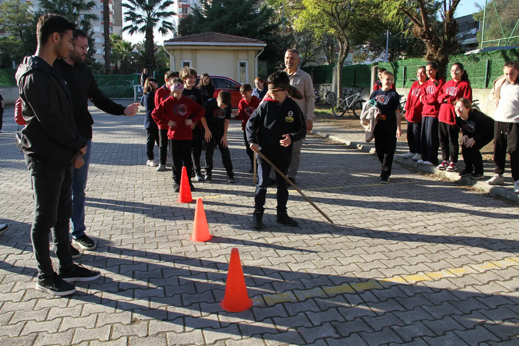Engelleri empati ile aştılar! Çarşamba'da 'Empati Köprüsü' etkinliği