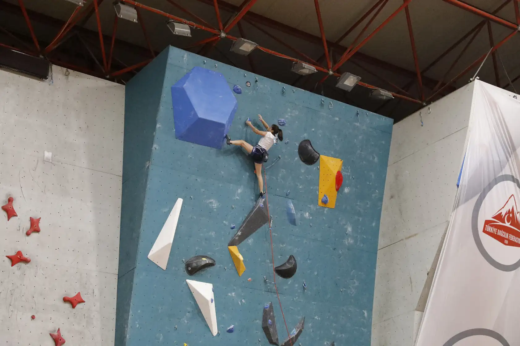 Spor Tırmanış Büyükler Türkiye Şampiyonası Samsun'da tamamlandı