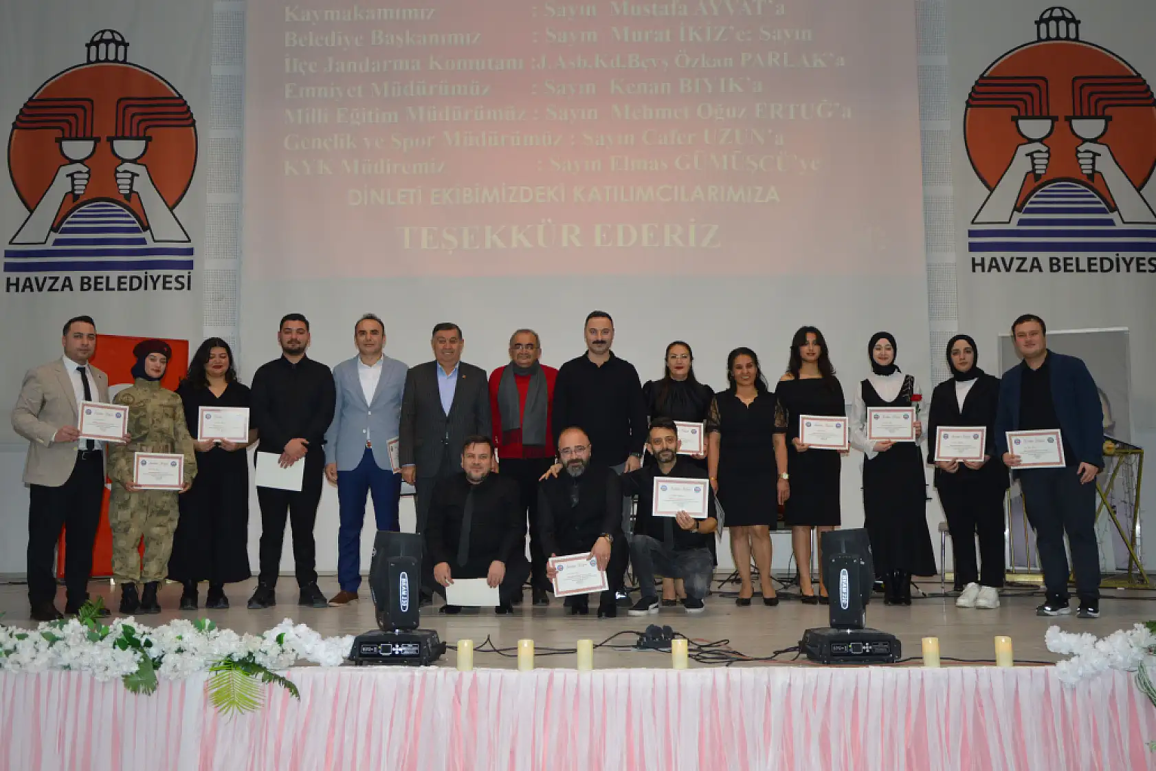 Havza'da 'Şiirin Sesi, Ruhun Nefesi' dinletisi düzenlendi